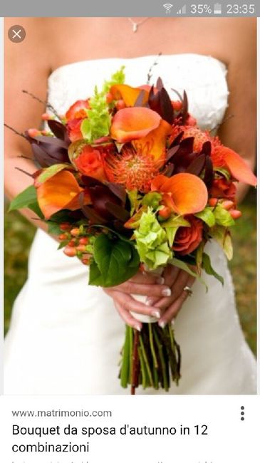 Spose autunnale e bouquet - 3