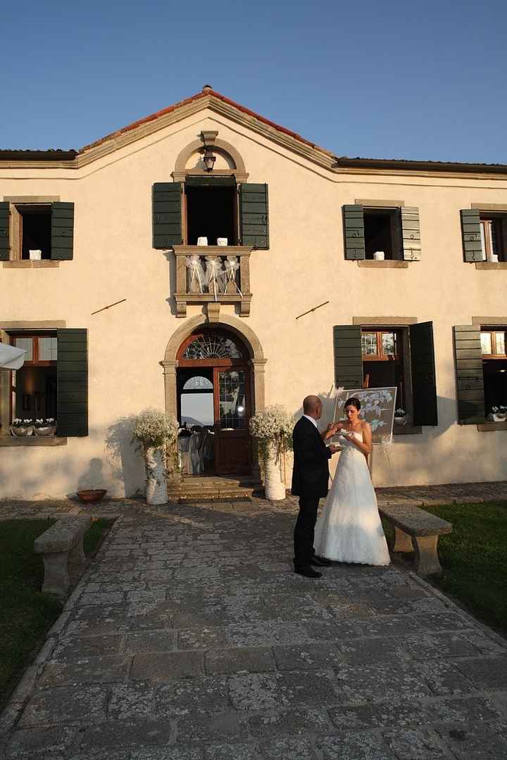 Facciata Villa Beatrice D'este