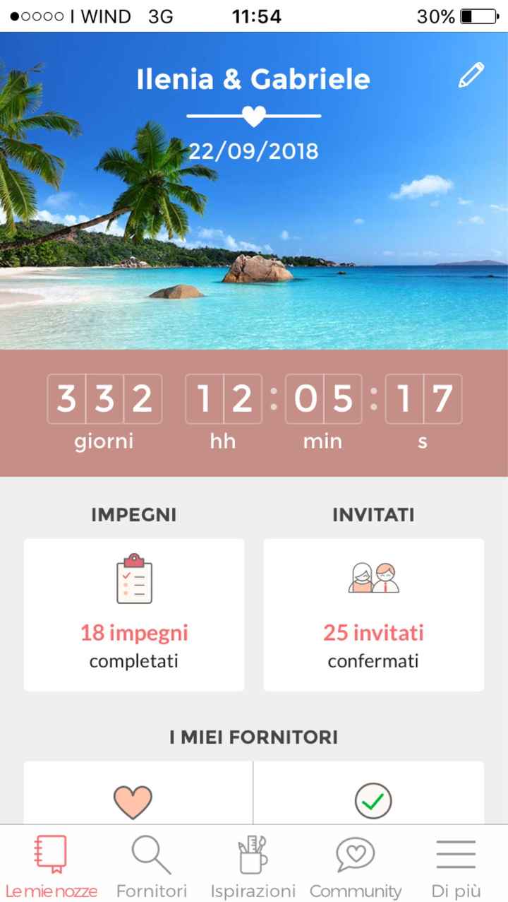 Quanto segna il vostro countdown? - 1
