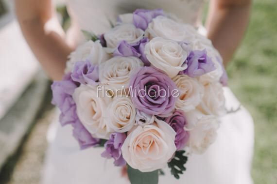 Bouquet blu e bianco 10