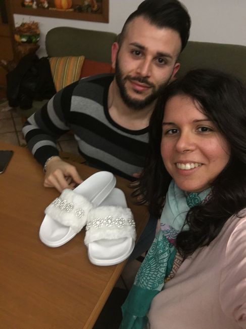 Ciabattine sposa fatte 😍😍 - 4