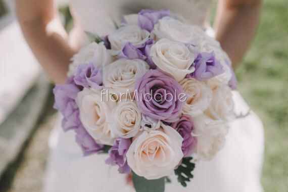 Bouquet blu e bianco - 1