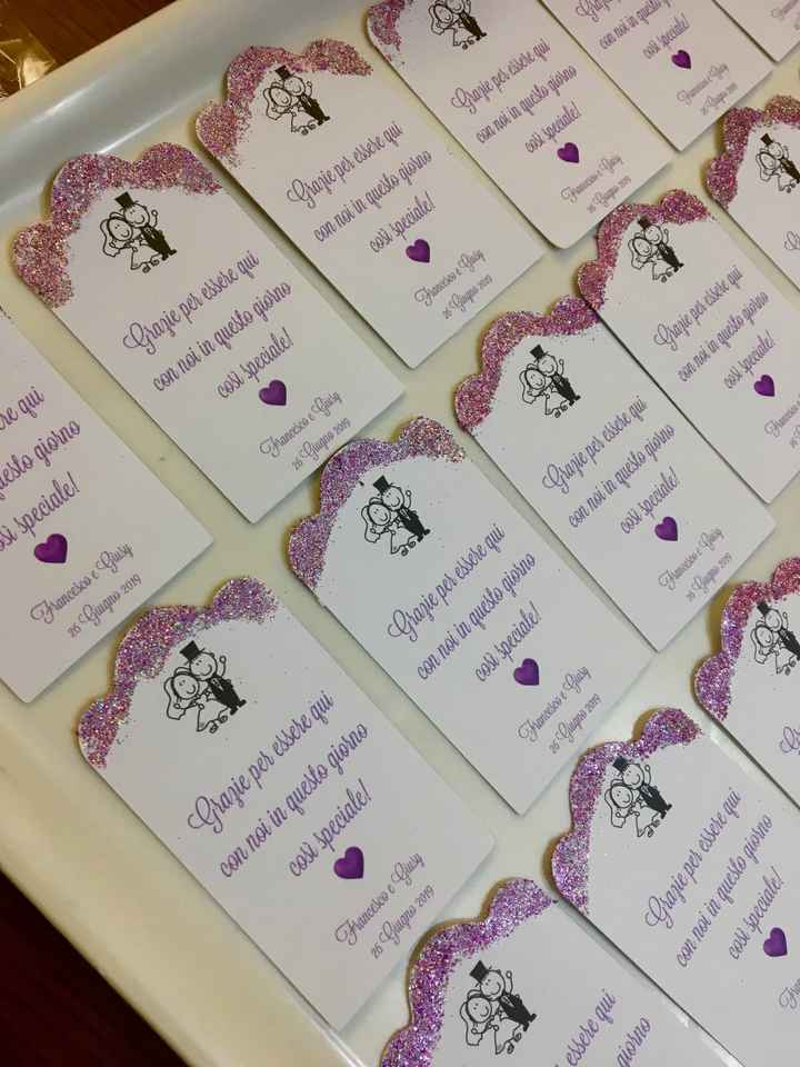 Un ora di segnaposti fai da te 😊 - 1