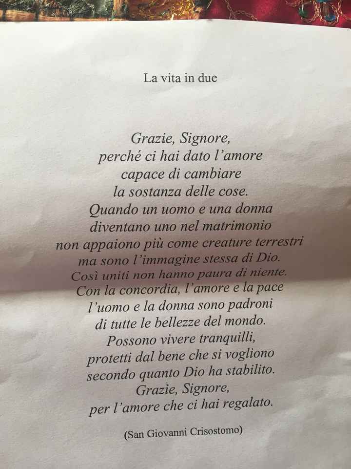 Quando inserire questa preghiera ? - 1