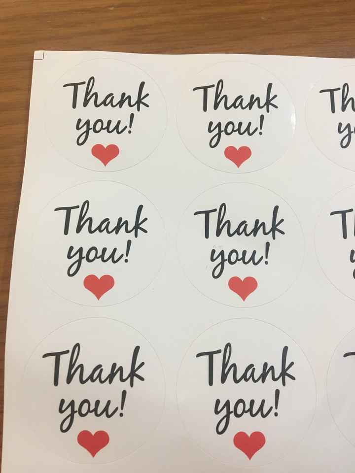 Etichette adesive chiudi busta - 2