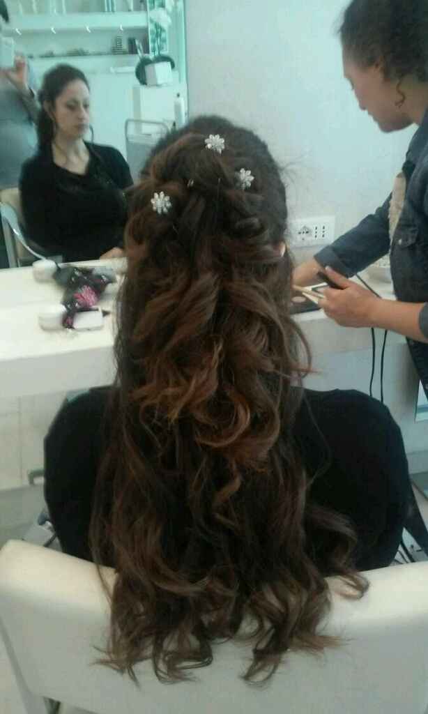 Prima prova acconciatura e trucco che dite?? - 1