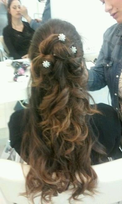 Prima prova acconciatura e trucco che dite?? - 2