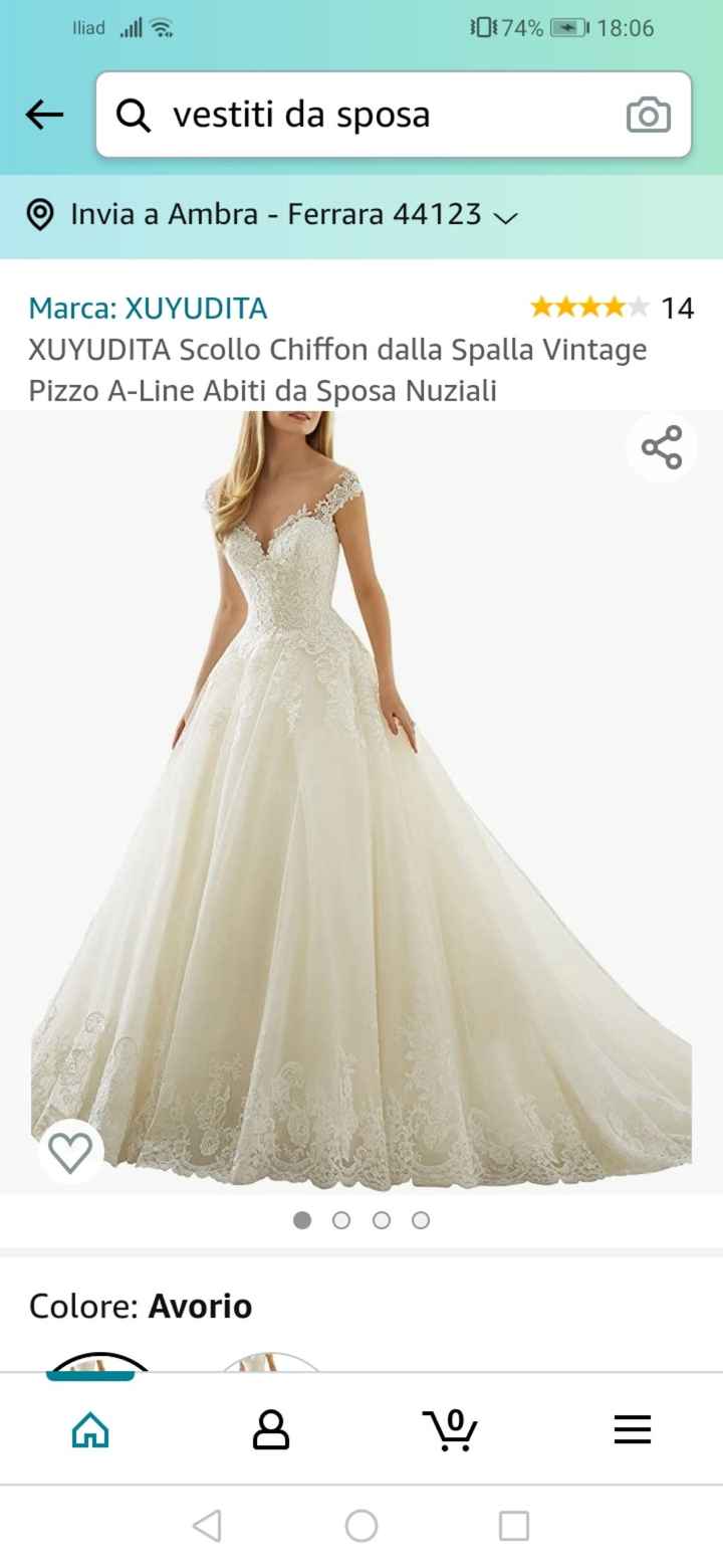 Se fossi un marchio di abito da sposa, sarei... - 1