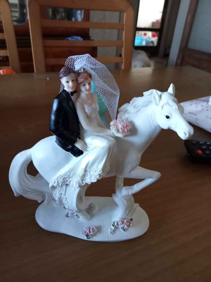 Cake topper La bella e la bestia: valuta! - 1