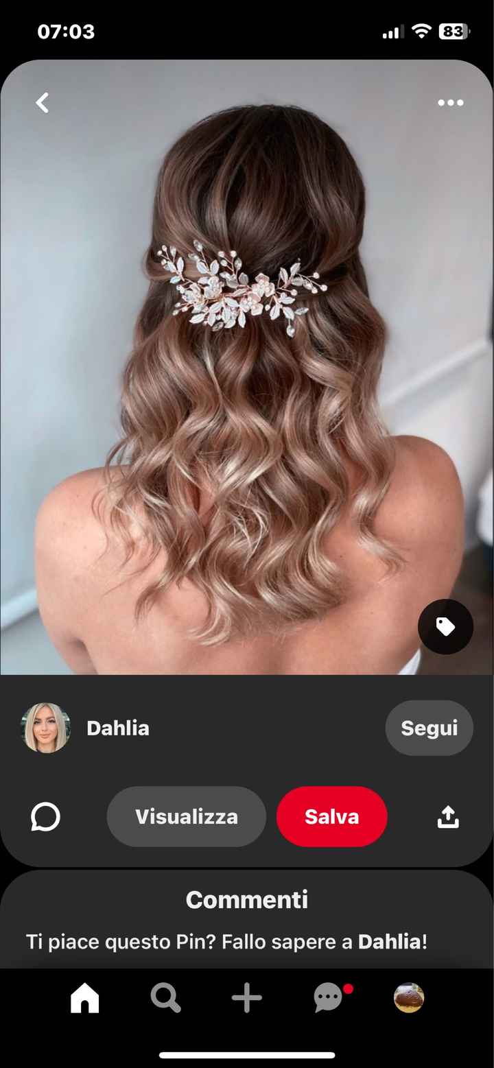 Acconciatura con capelli corti - 1