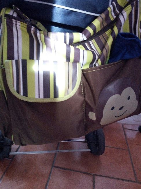 Borsa fasciatoio per passeggino - 1