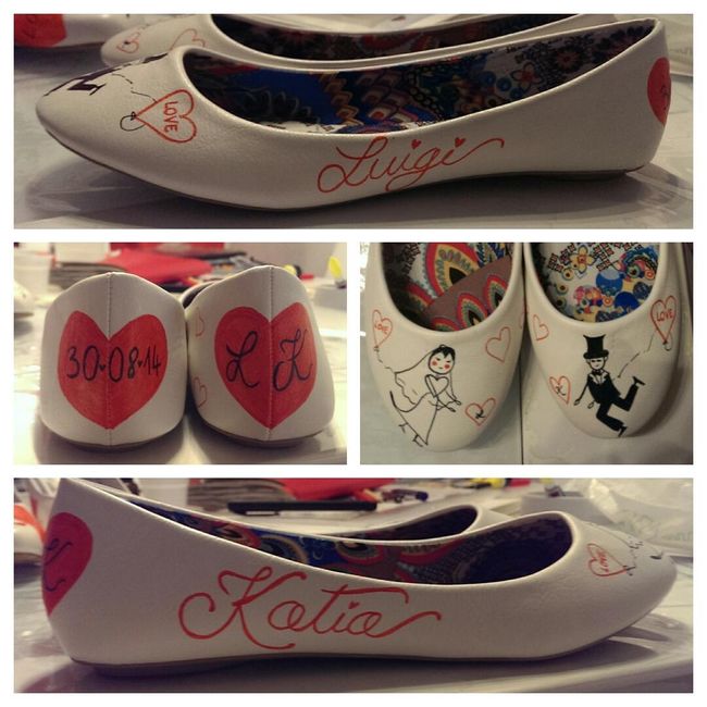 Non trovi le scarpe giuste??puoi crearle ecco come... figgie!!! - 2