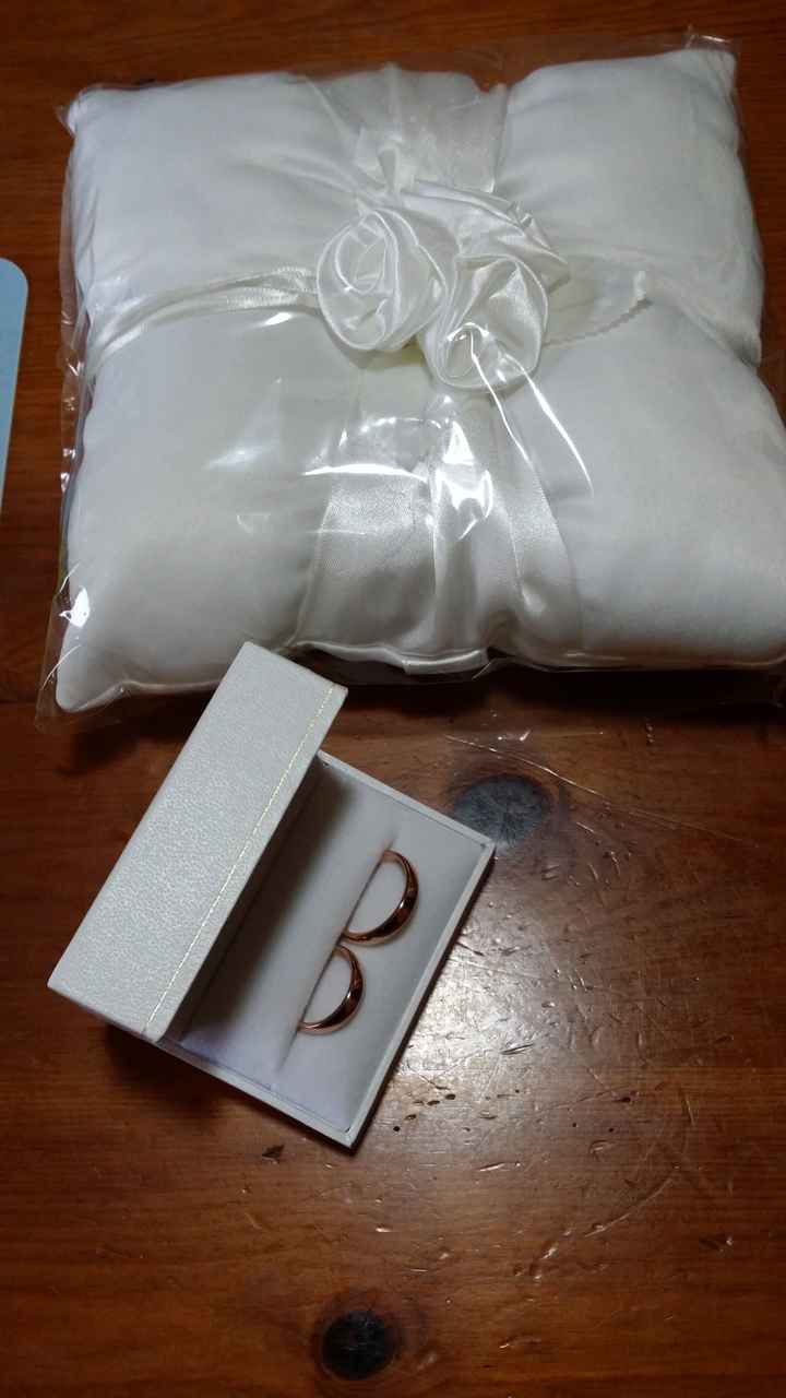 A un mese dalle nozze.. ecco le fedi!!!  - 1