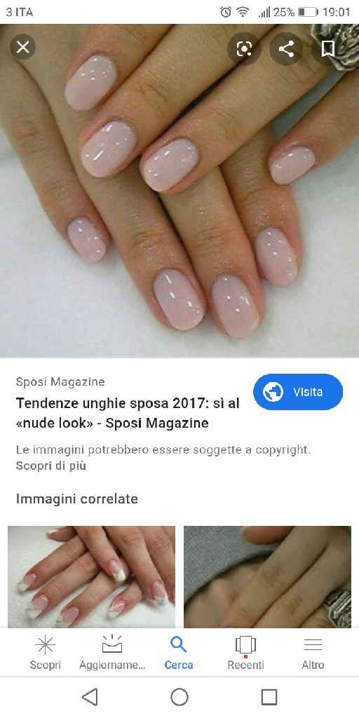 Unghie per matrimonio natalizio - 1
