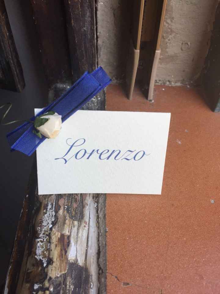 Segnatavoli e segnaposto - 2