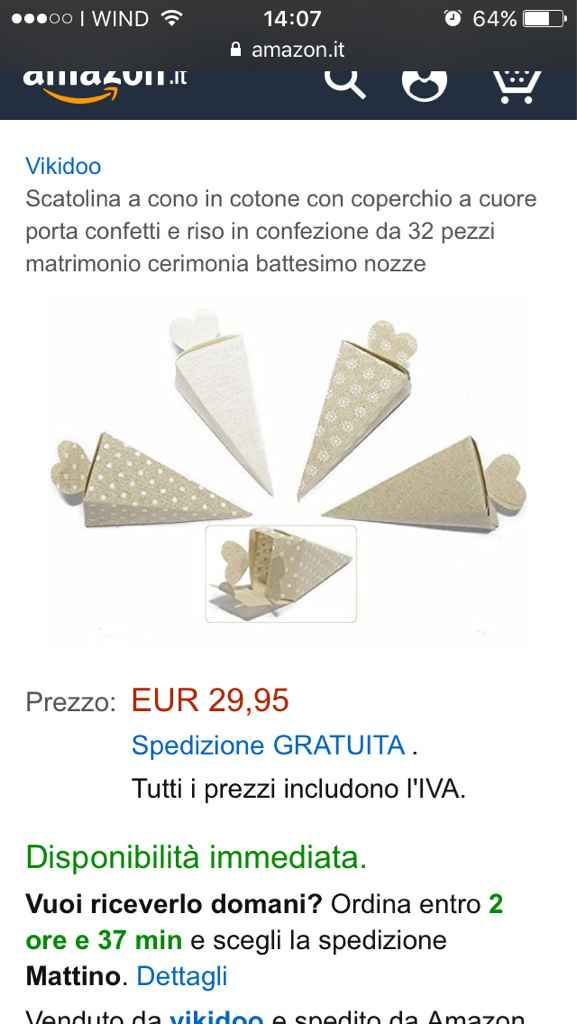 Portaconfetti -  quale scegliere ? - 1