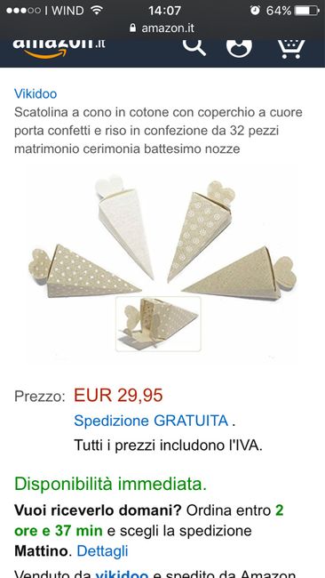 Portaconfetti -  quale scegliere ? - 1