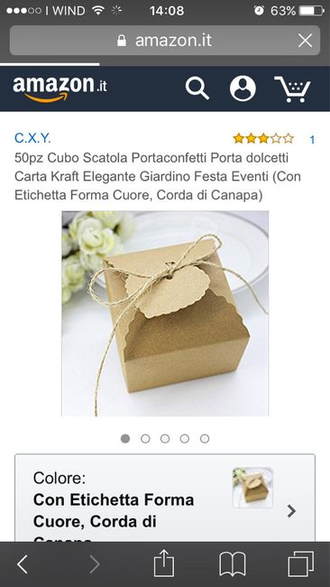 Portaconfetti -  quale scegliere ? - 2