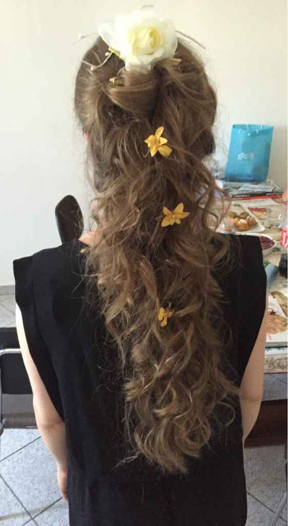 Prova acconciatura.... - 2