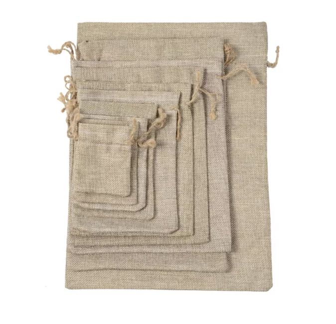 Weddingbag in juta 1