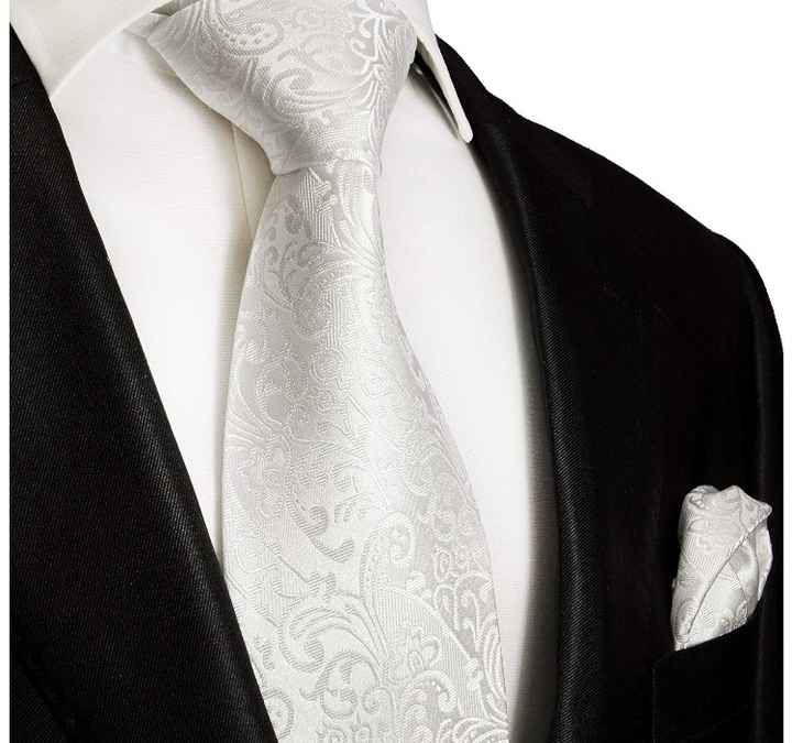 Cerco camicia bianca damascata - 1