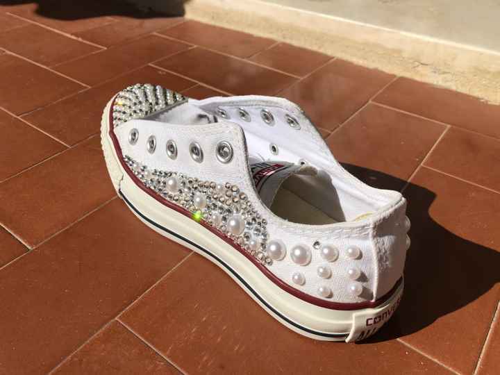 Converse da sposa personalizzate 💖 - 3