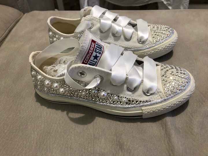 Vi piacciono le mie all star personalizzate da me? - 1