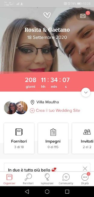 Quanti giorni mancano al vostro matrimonio? 1