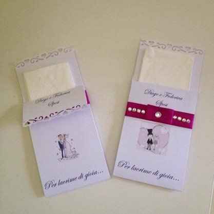 Fazzolettino lacrime di gioia - 1