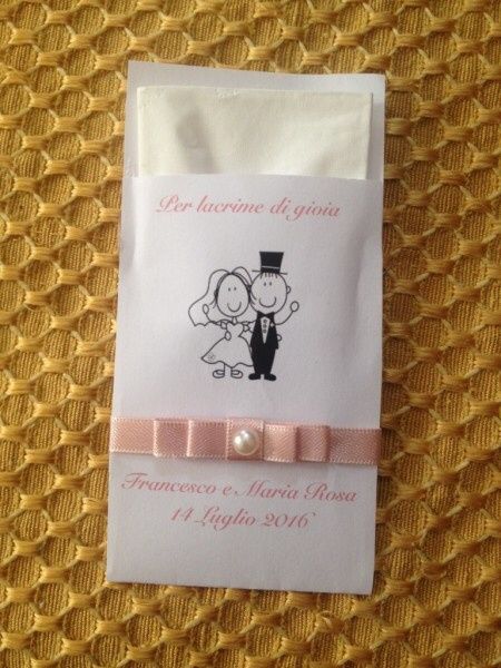 Fazzolettino lacrime di gioia - 2