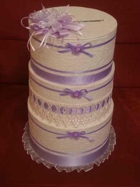 Finito Torta portabuste lilla