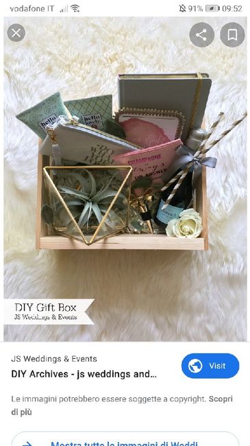 Wedding gift box/bomboniere - 2