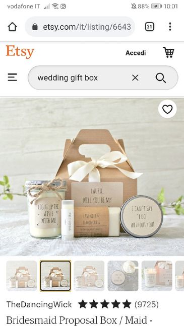 Wedding gift box/bomboniere - 3