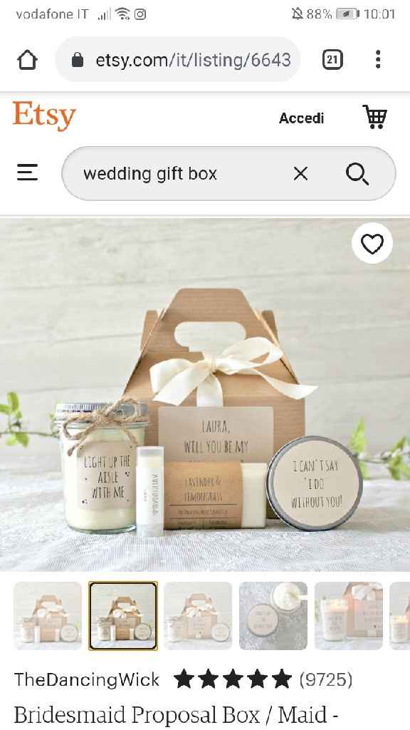 Wedding gift box/bomboniere - 3