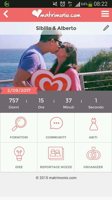 Countdown matrimonio.com - 1