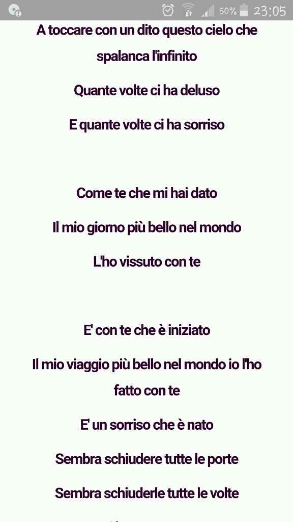 Condividi una parte di testo della vostra canzone d'amore! - 1