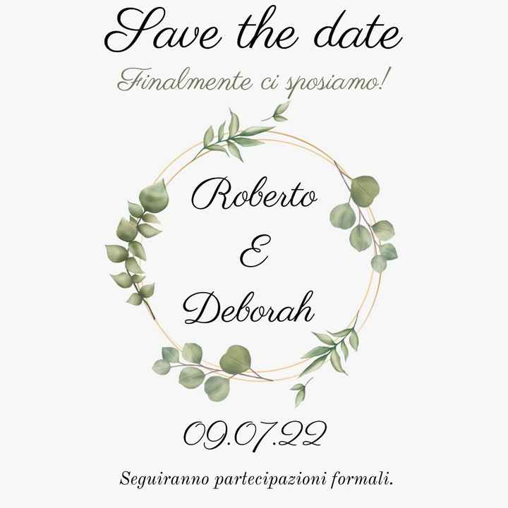 Save the date 💍 - 1
