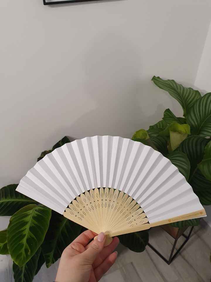 Ventagli per matrimonio estivo 🌿 - 1