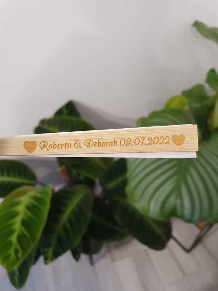 Ventagli per matrimonio estivo 🌿 - 2