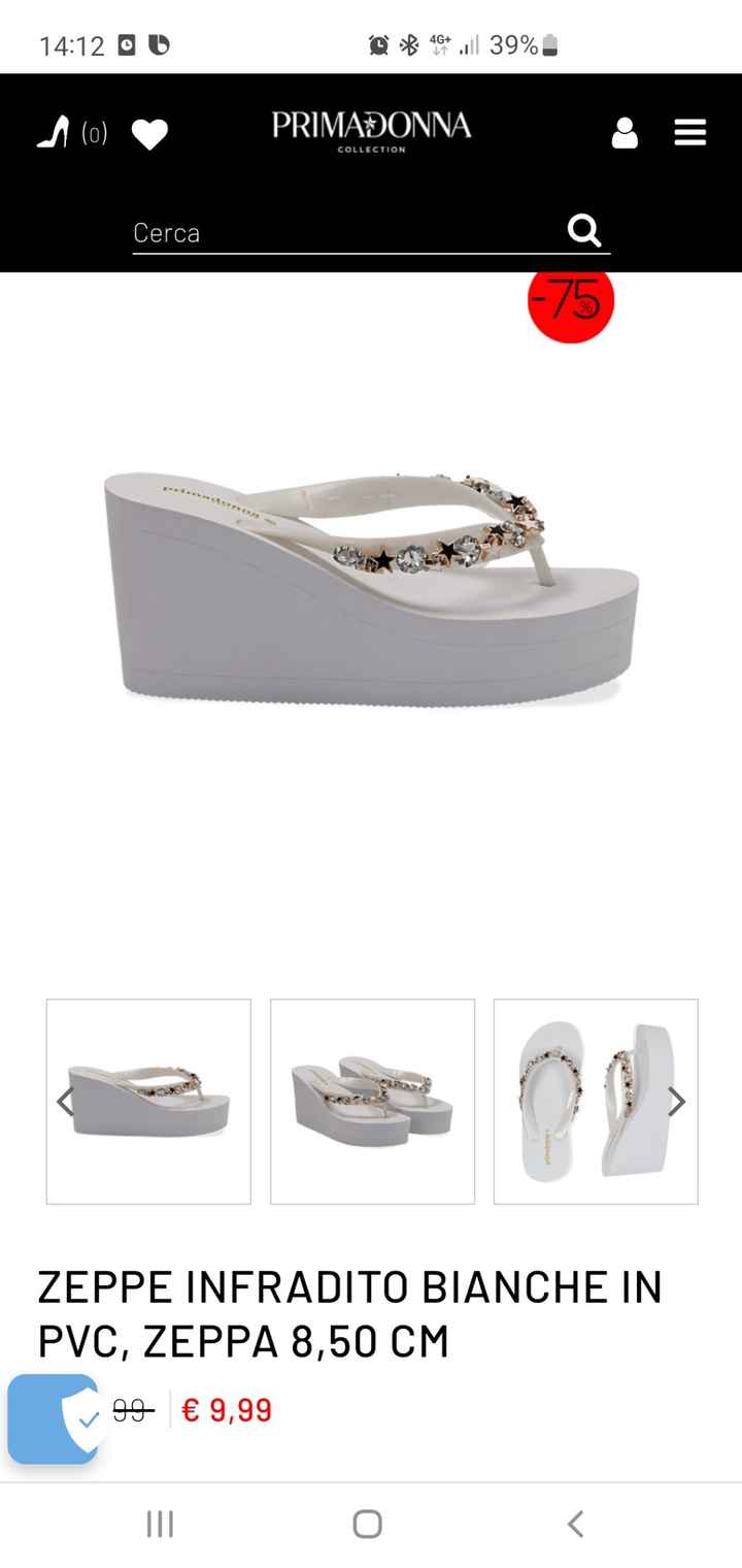 Infradito da sposa 🤍🌊 - 1