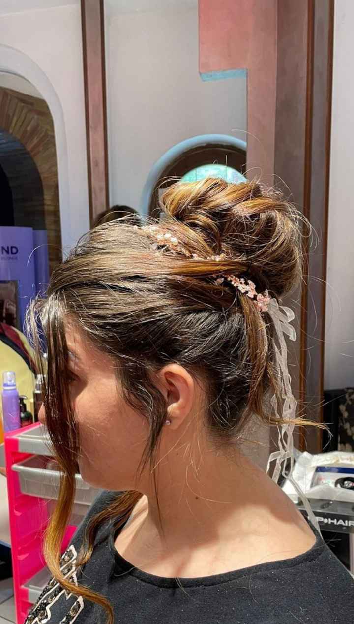 Prima prova acconciatura 💇‍♀️ - 2