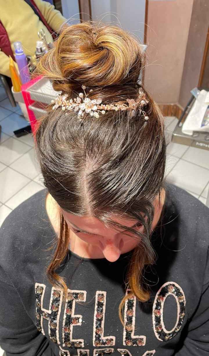 Prima prova acconciatura 💇‍♀️ - 3