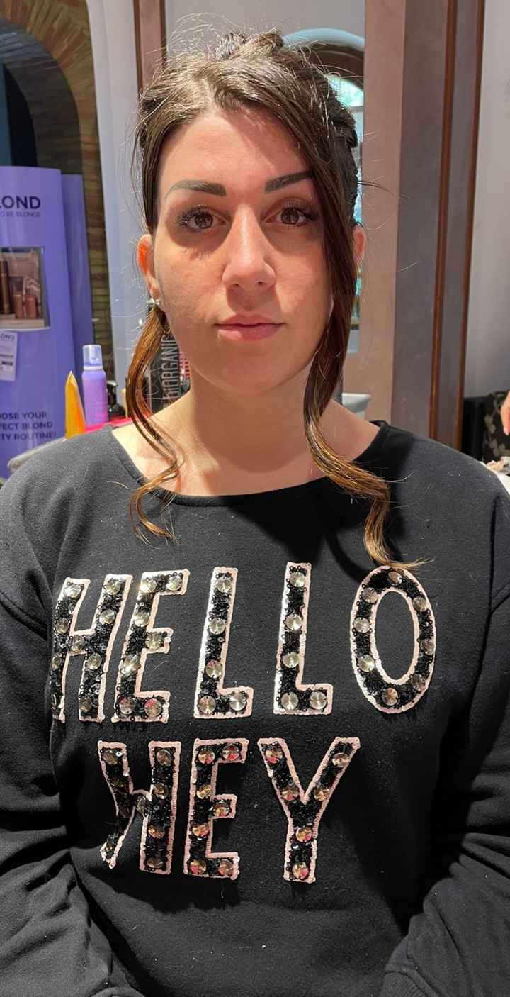 Prima prova acconciatura 💇‍♀️ - 4