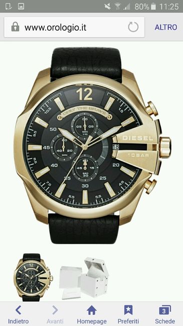 Orologio sposo - 1