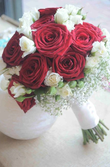 Bouquet sui toni Bordeaux 35