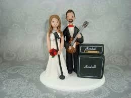 Cake topper chitarra