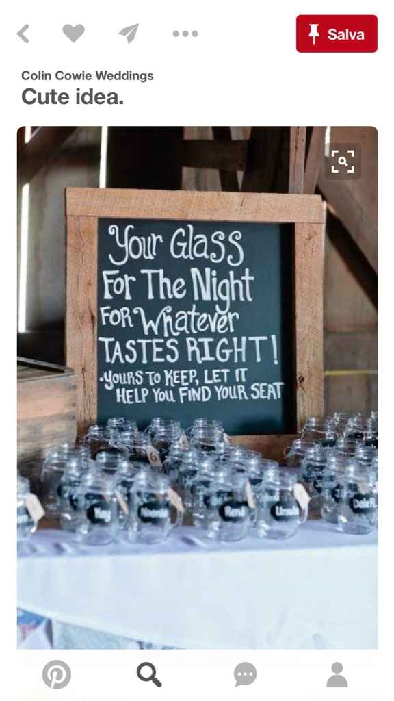 Idee per i nomi dei tavoli - 2