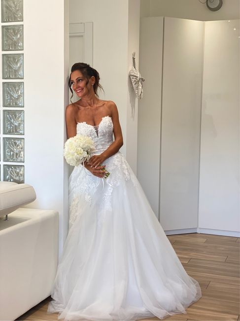 Abbronzatura e vestito da sposa 4