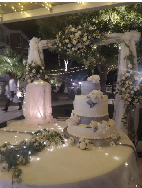 Torta nuziale, com'è e come era la vostra? 6