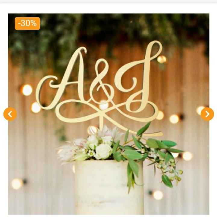 Cake Topper - 1
